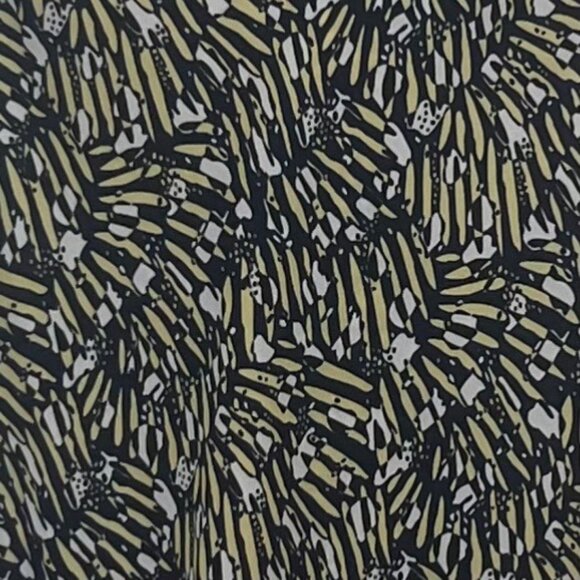 Evan Picone Black Label Sleeveless Patterned Blouse Womens XS Blue Yellow New - Picture 5 of 8